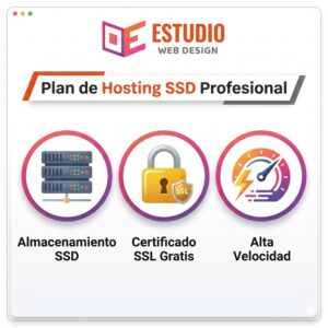 Plan de Hosting SSD Profesional